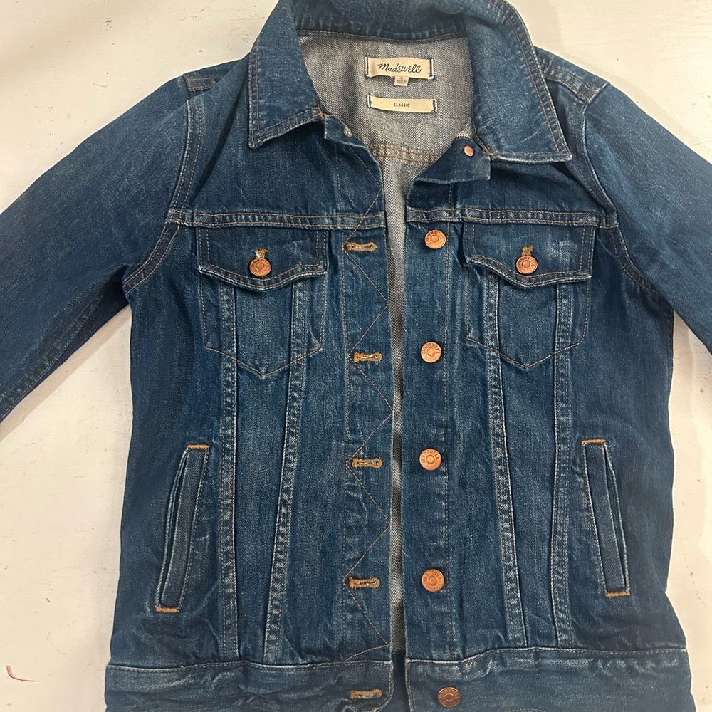 Madewell Classic Blue Denim Jacket